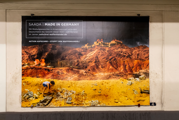 Plakatmotiv "Saada - Made in Germany" in Berlin