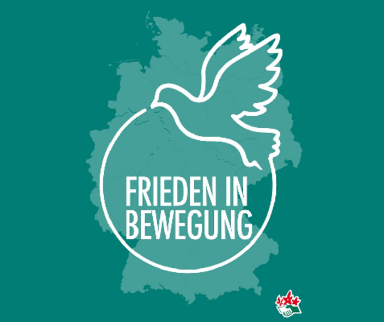 Logo von Frieden in Bewegung